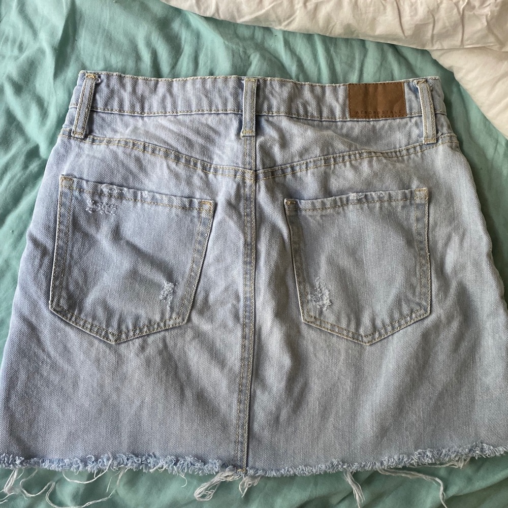 Aeropostale Light Jean Mini Skirt